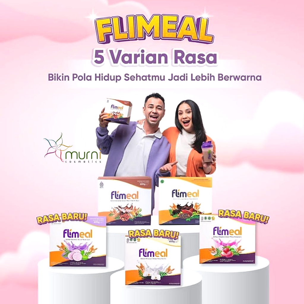 FLIMEAL SERBUK MINUMAN SEREAL 600GR 12 SACHET@50G