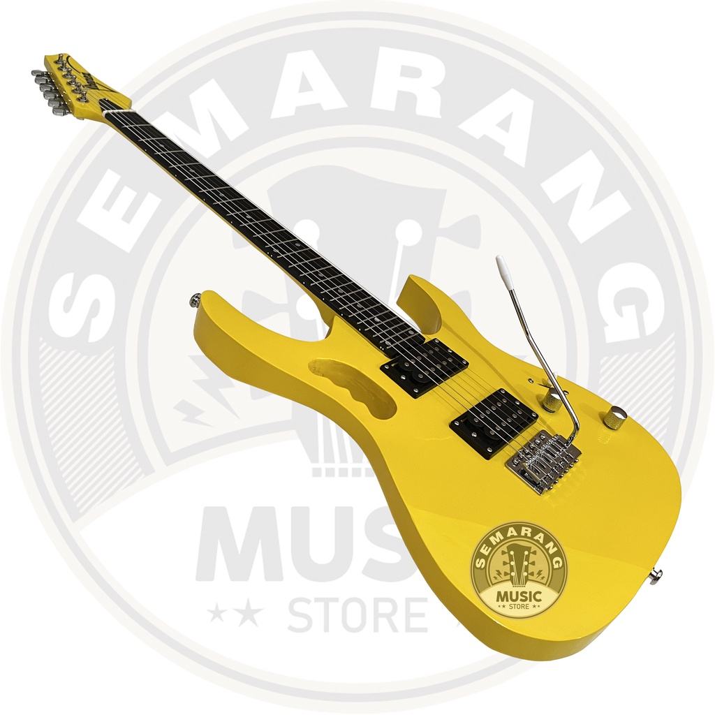 Gitar Elektrik Ibanez Jem Yellow Custom Standart