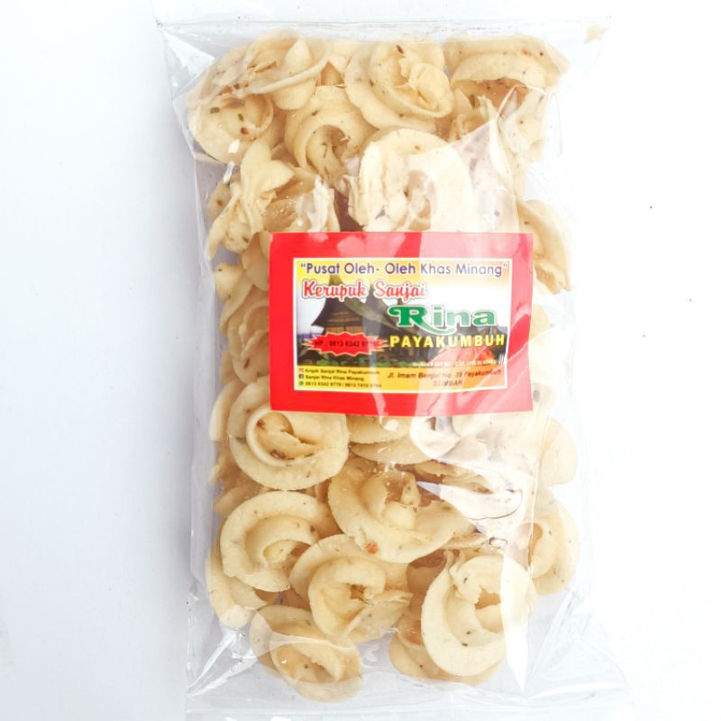 

KERIPIK KERUPUK BUNGO DIRIAN ORIGINAL SANJAI RINA PAYAKUMBUH KHAS MINANG ASLI