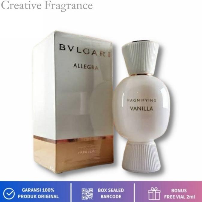 Bvlgari Allegra Magnifying Vanilla Edp 40Ml Original Full Set