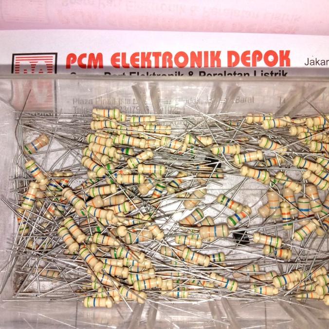 R 56k ohm 56 Kohm 1/2w 1pax isi 500pcs pcmelektrob9090 dijamin