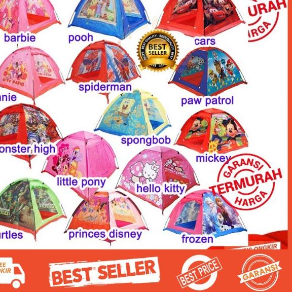➶ BISA COD TENDA ANAK FROZEN TENDA HELLO KITTY TENDA CARS TENDA SPIDERMAN TENDA PRINCESS TENDA CAMPI