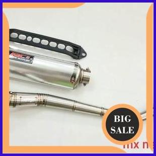 sparepart knalpot RC3 MX new tipe oval 140ZZ3