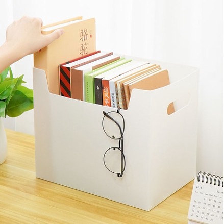 

BOMIKA - Kotak Penyimpanan Lipat File Tray Dokumen Buku Majalah