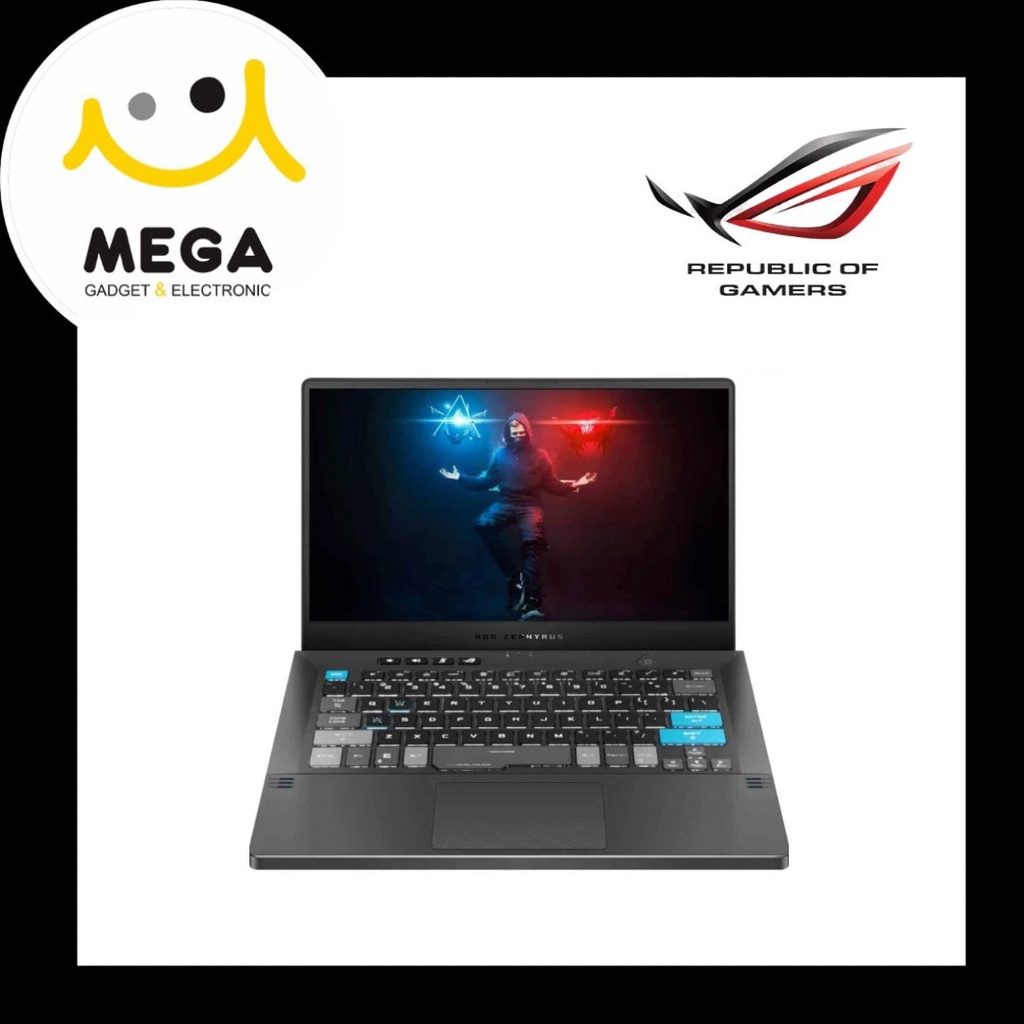 Laptop Asus ROG Zephyrus G14 Alan Walker GA401QEC-AW 16GB + 1TB Garansi Resmi Asus Indonesia