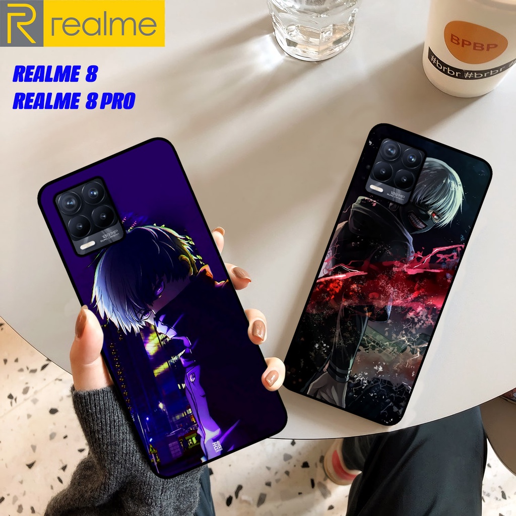 [RM157] Custom Case Glossy ALL TYPE REALME 8 - REALME 8 PRO ANIME