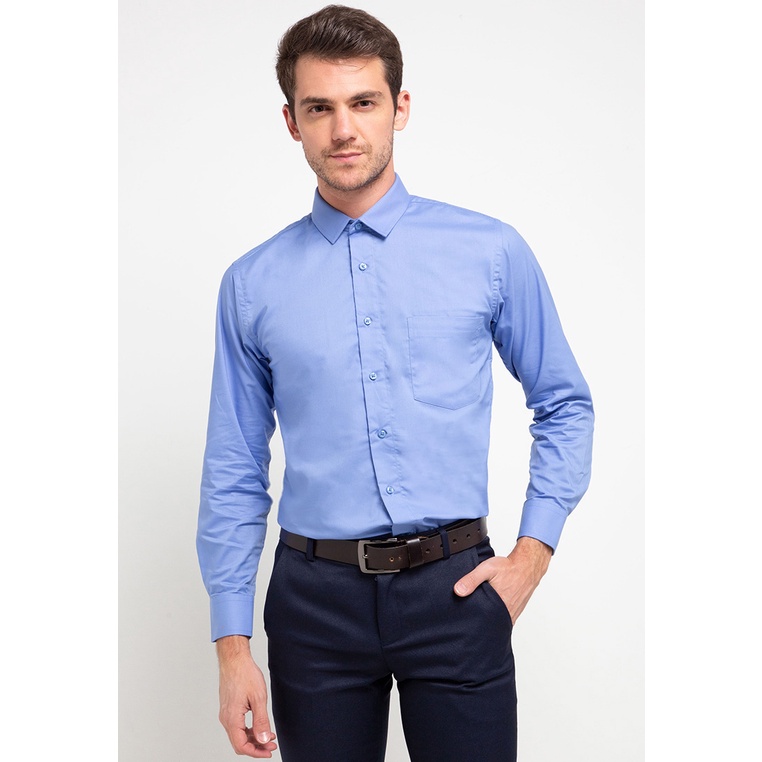 Kemeja Raymond Renee Original Detail kerah Pakaian Undangan Casual Ori 100% Slim Fit Long Sleeve For