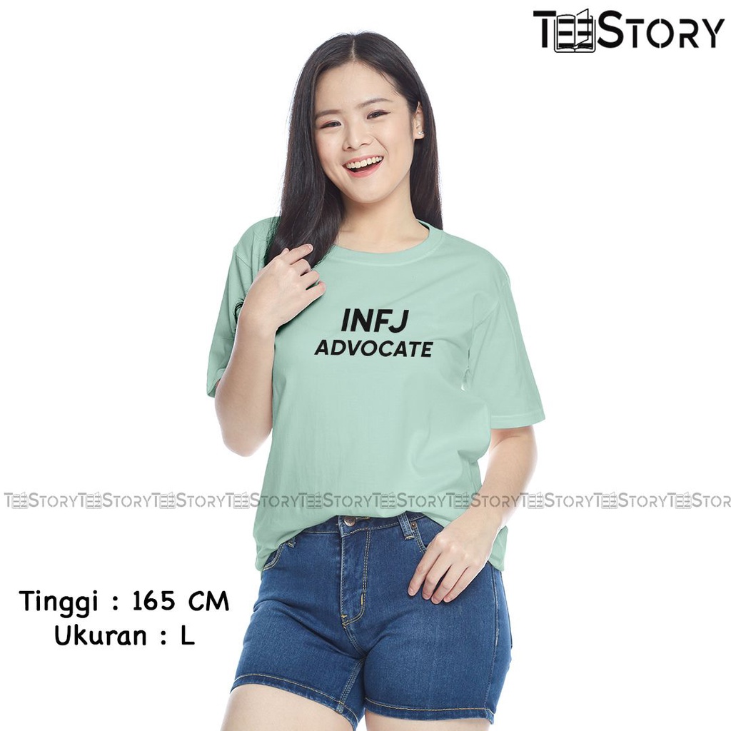 KAOS INFJ 16 PERSONALITIES ATASAN BAJU T-SHIRT FASHION WANITA PRIA COWOK CEWEK KATUN PREMIUM DISTRO 
