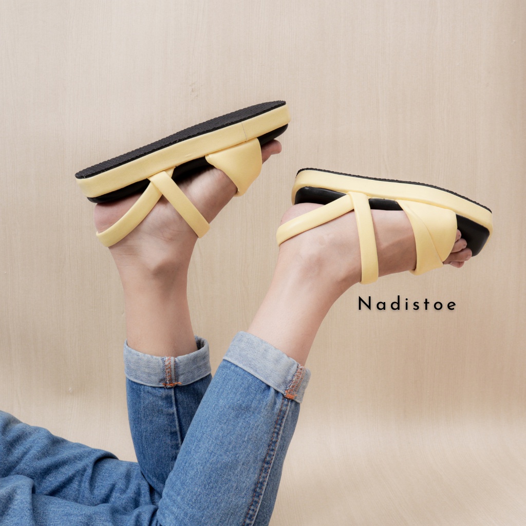 Sandal Cewek Sendal Wanita Platform Kereen