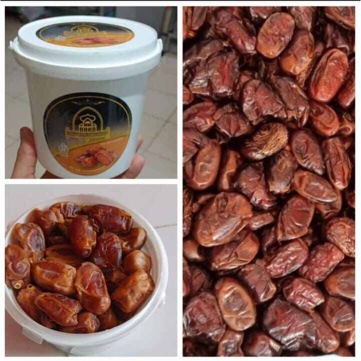 

Kurma Al Azhiim kemasan Ember 500g exp 2026