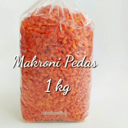 

➷ CCB - Makaroni Pedas 1 kg FREE DUS / makaroni pedas kiloan / makaroni kiloan / kiloan / makroni ➵