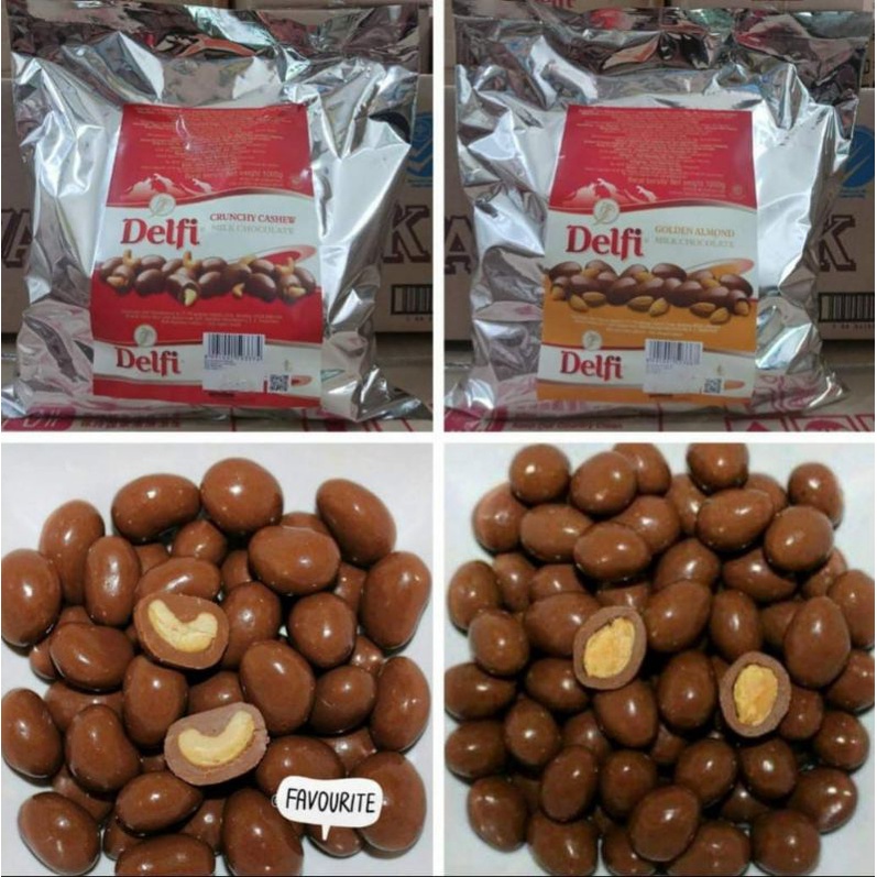 

coklat delfi almond / cesnew