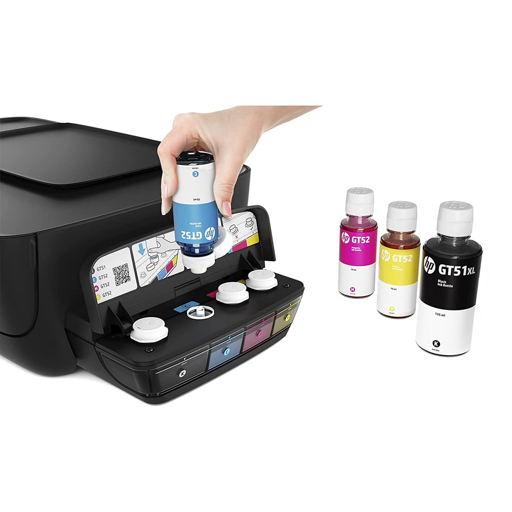 Printer HP Ink Tank 115 HP 115  - Harga sudah termasuk Original Ink ( Tinta GT51 GT52)  bukan tinta complitable