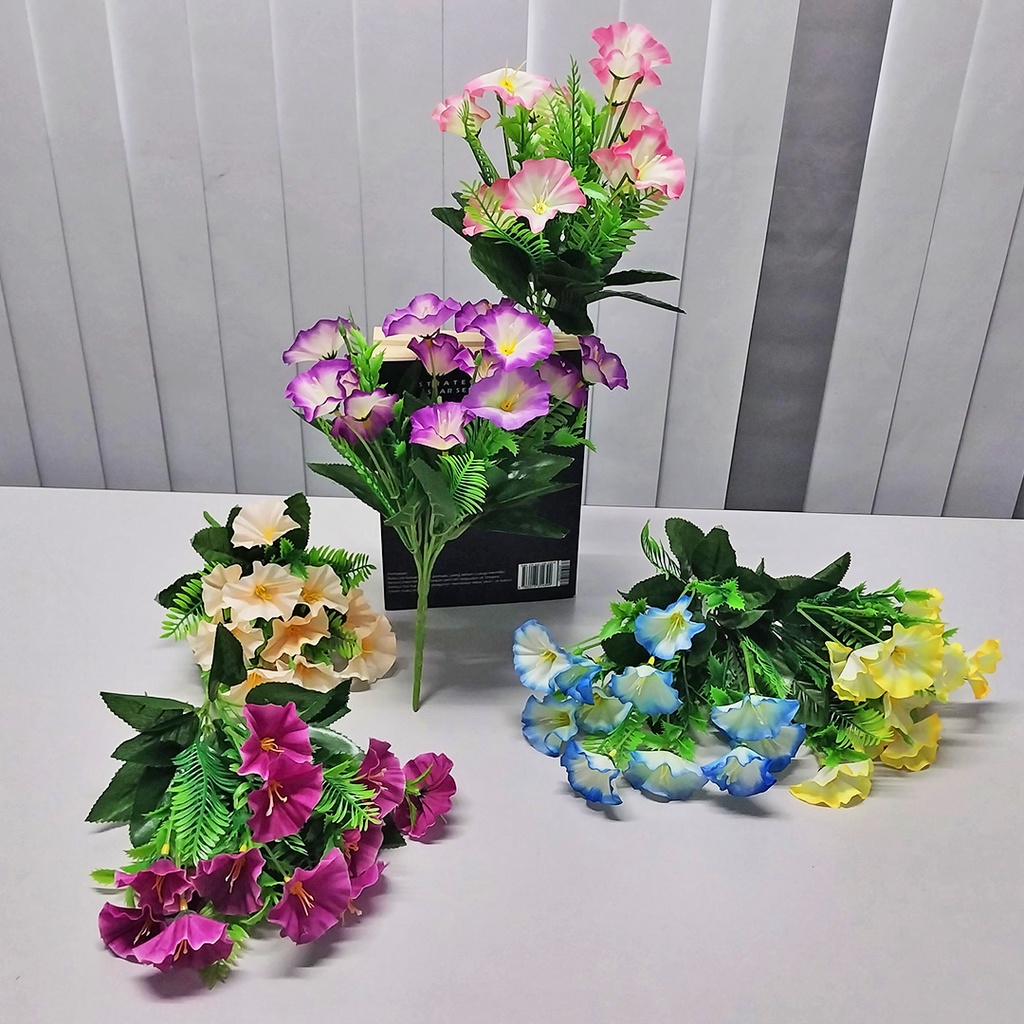 Bunga Hias Plastik Tangkai Bouquet Bunga Pajangan Dekorasi Rumah Artificial Flower Satu7an PBP117