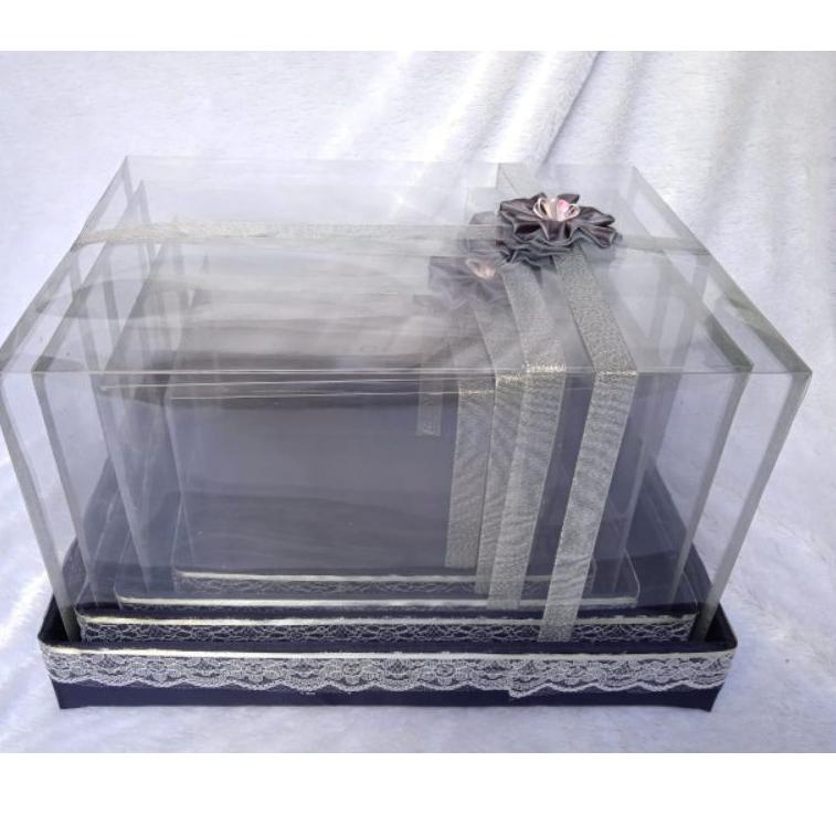 BIG SALE (MURAH ISI 4 ) BOX HANTARAN KOTAK SESERAHAN SET MIKA PERNIKAHAN MAHAR LAMARAN PARCEL TUNANG