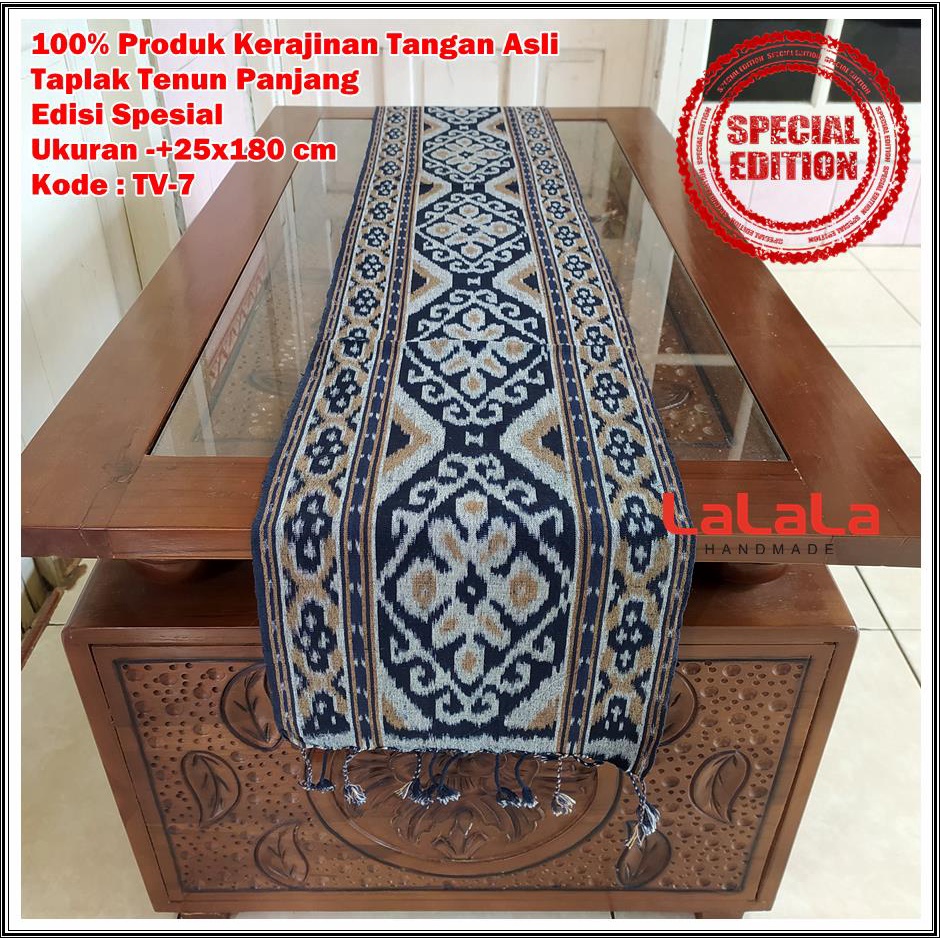 Taplak Meja Tamu Panjang Minimalis Terbaru Table Cover Meja Makan Ruang Tamu Cafe Hotel uk 180x25cm