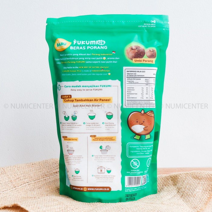 

1KG Beras Porang Konnyaku Shirataki Rice FUKUMI