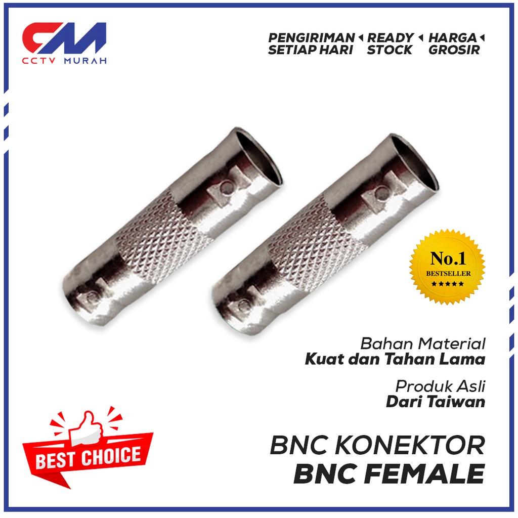 BNC FEMALE || Connector BNC FEMALE For Camera CCTV