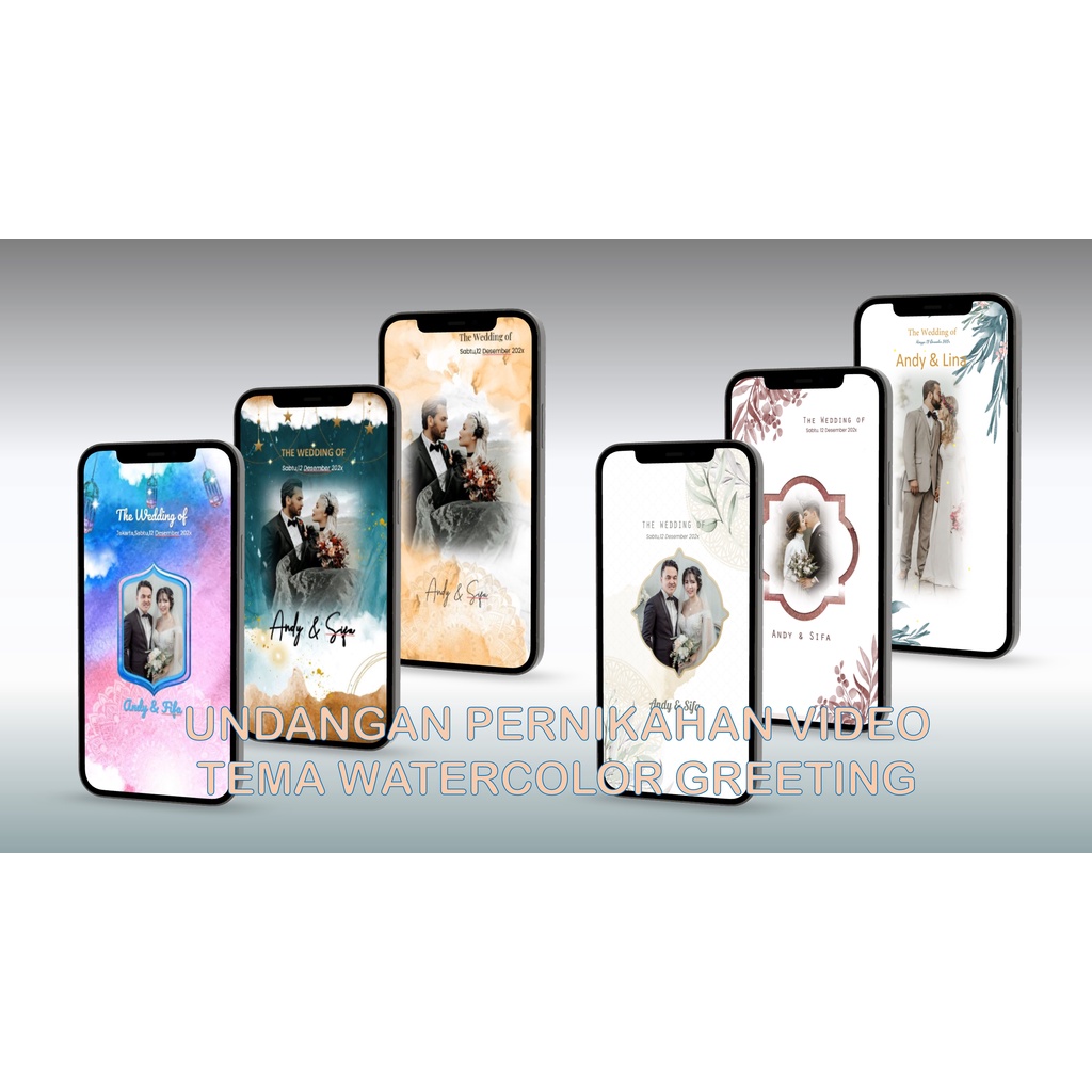 UNDANGAN PERNIKAHAN DIGITAL | UNDANGAN VIDEO  | UNDANGAN DIGITAL