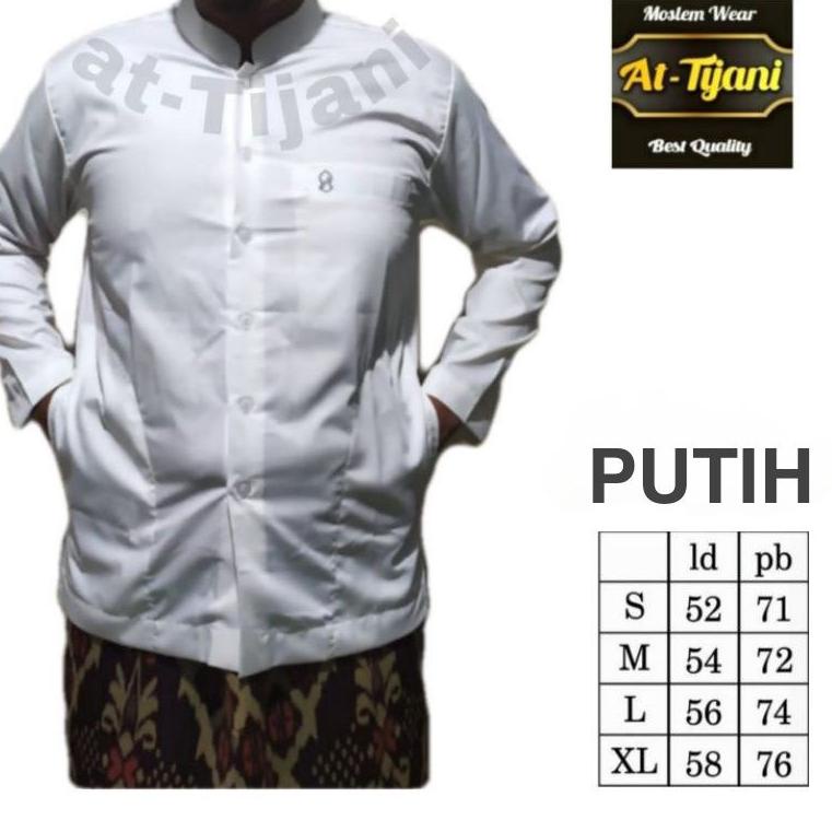 LANGSUNG ATC baju muslim//koko terompah at tijani semi jas pria dewasa