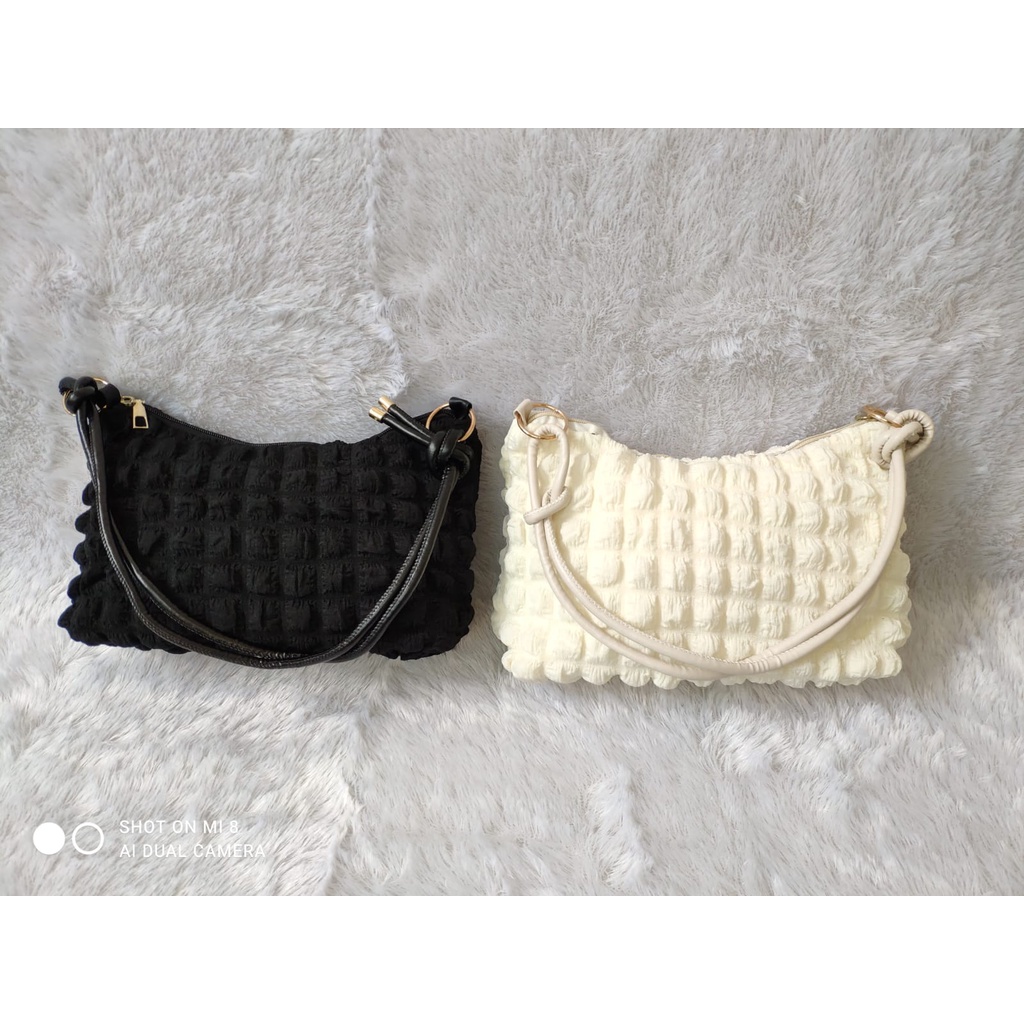 JK C8842 E5456 1KG MUAT 5PCS TAS SELEMPANG AWAN BAHU FASHION IMPORT SHOULDER BAG TAS KETEK KAIN AESTHETIC 998 T3123 U4548