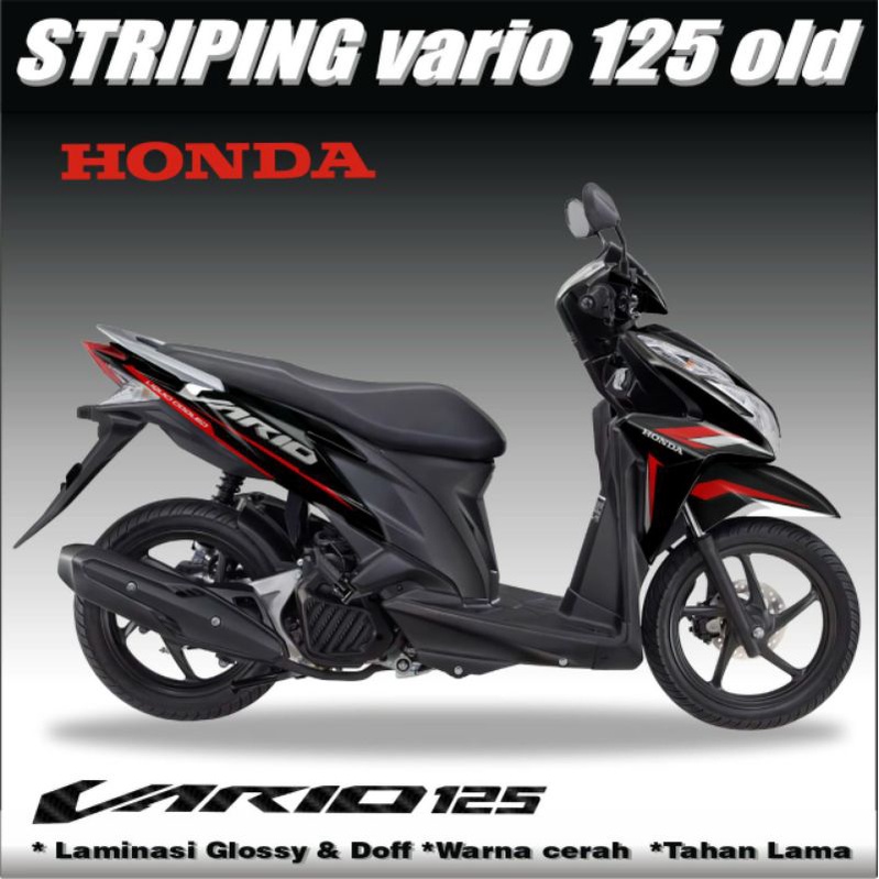 STIKER STRIPING HONDA VARIO 125 OLD - SKOTLET VARISI BODY MOTOR VARIO 125 CC LAMA