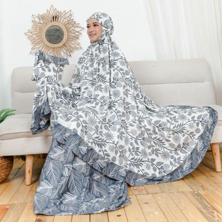 STOK TERBATAS MUKENA DEWASA KATUN BALI / MUKENA RAYON JUMBO DEWASA BALI / MUKENA DEWASA KATUN RAYON 