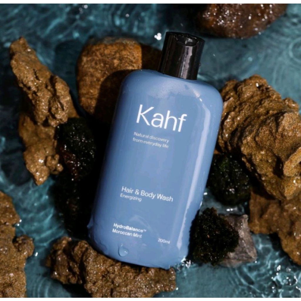 KAHF BODY WASH 200ML BRIGHT &amp; COOL / KAHF SABUN MANDI PRIA /SABUN CAIR