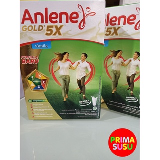 Anlene GOLD 640 Gr, Vanila, Coklat, Original