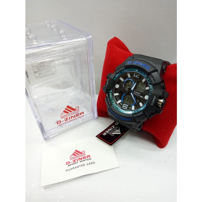 JAM TANGAN PRIA DZINER 8211 D-ZINER 8211 ORIGINAL ANTI AIR