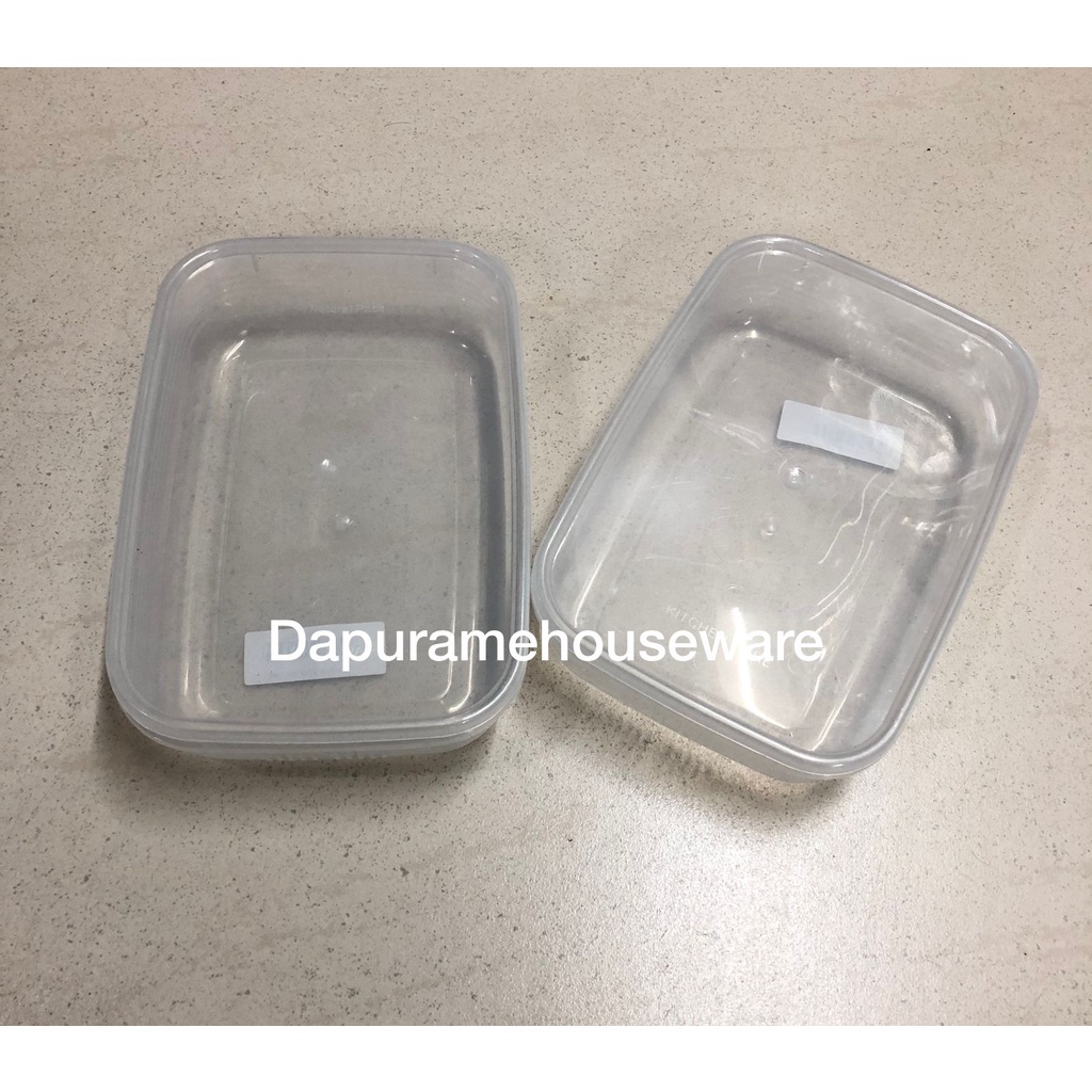 KOTAK PENYIMPANAN 900ML / NATURAL PACK 900ML GM