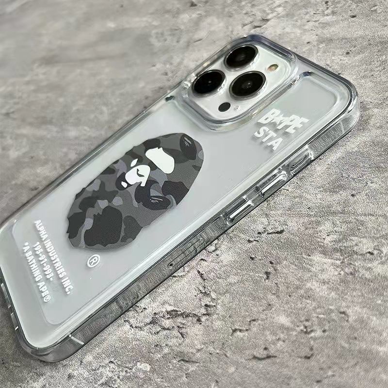 Case BAPE Bathing APE IPHONE XS XR XS MAX 11 PRO MAX 12 PRO MAX 13 PRO MAX 14 PLUS PRO MAX