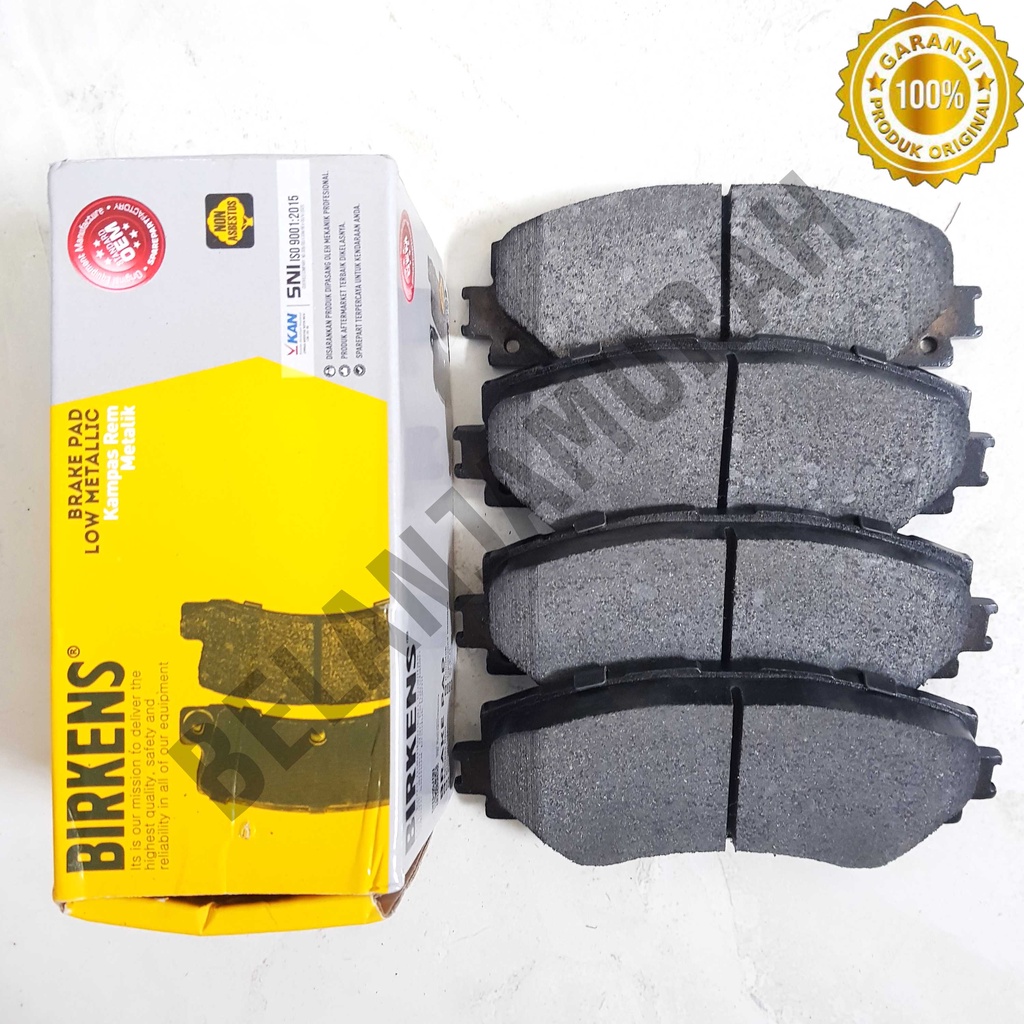 Brake Pad / Kampas Rem Depan New Altis, Sienta, Voxy Asli 100% Birkens 04465-02310