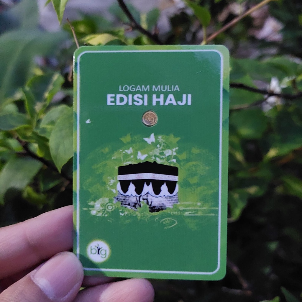 Emas mini Gold Merk BIG  Edisi Haji