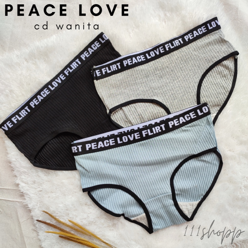 CD Celana Dalam Brief Sexy Motif Tulisan / Celana Dalam Sport Celana / Dalam Yoga CD Wanita Import