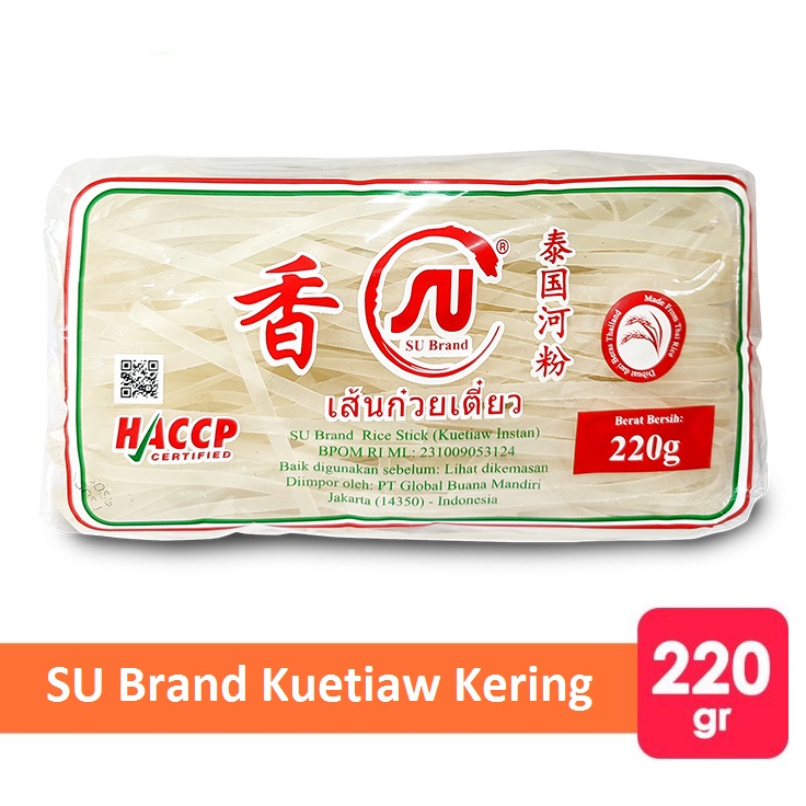 

SU Brand Kwetiau / Kuetiauw / Kwetiaw Kering