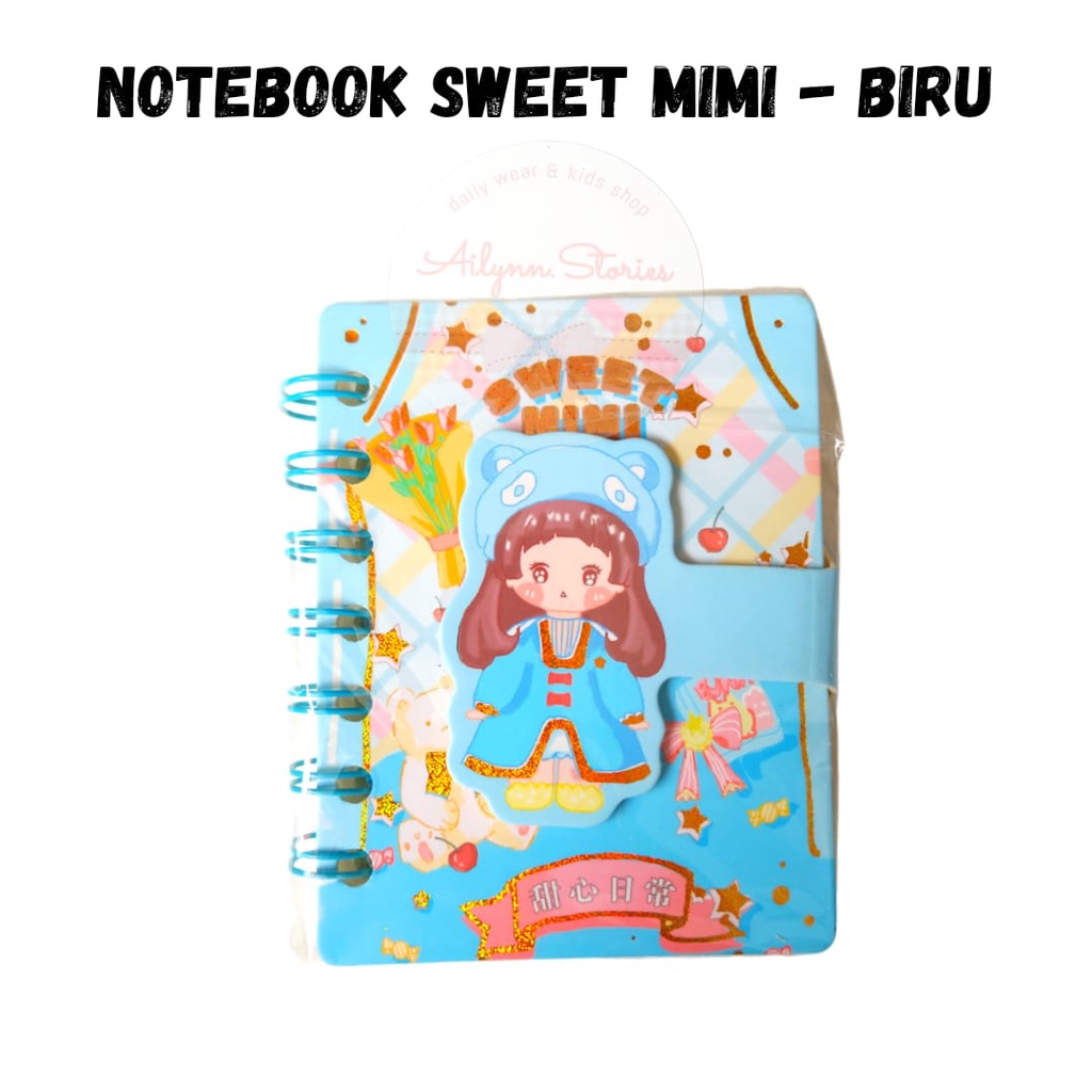 Buku Notes memo Spiral Mini / Sticky notes