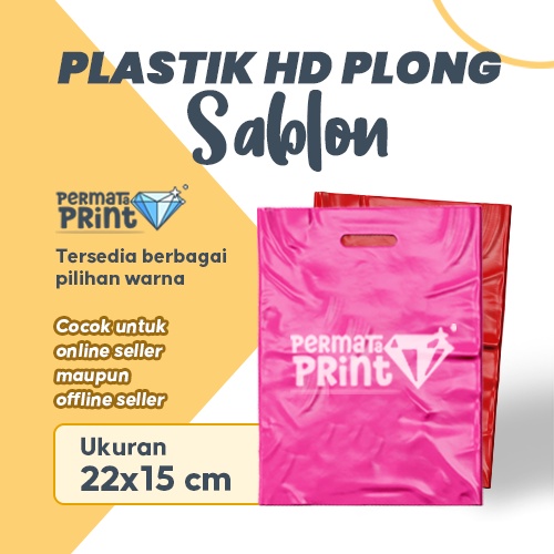 Plastik Plong 15 x 22 Custom [FREE DESIGN] / Plastik Olshop Custom 15 x 22 / Plastik Packing 15 X 22