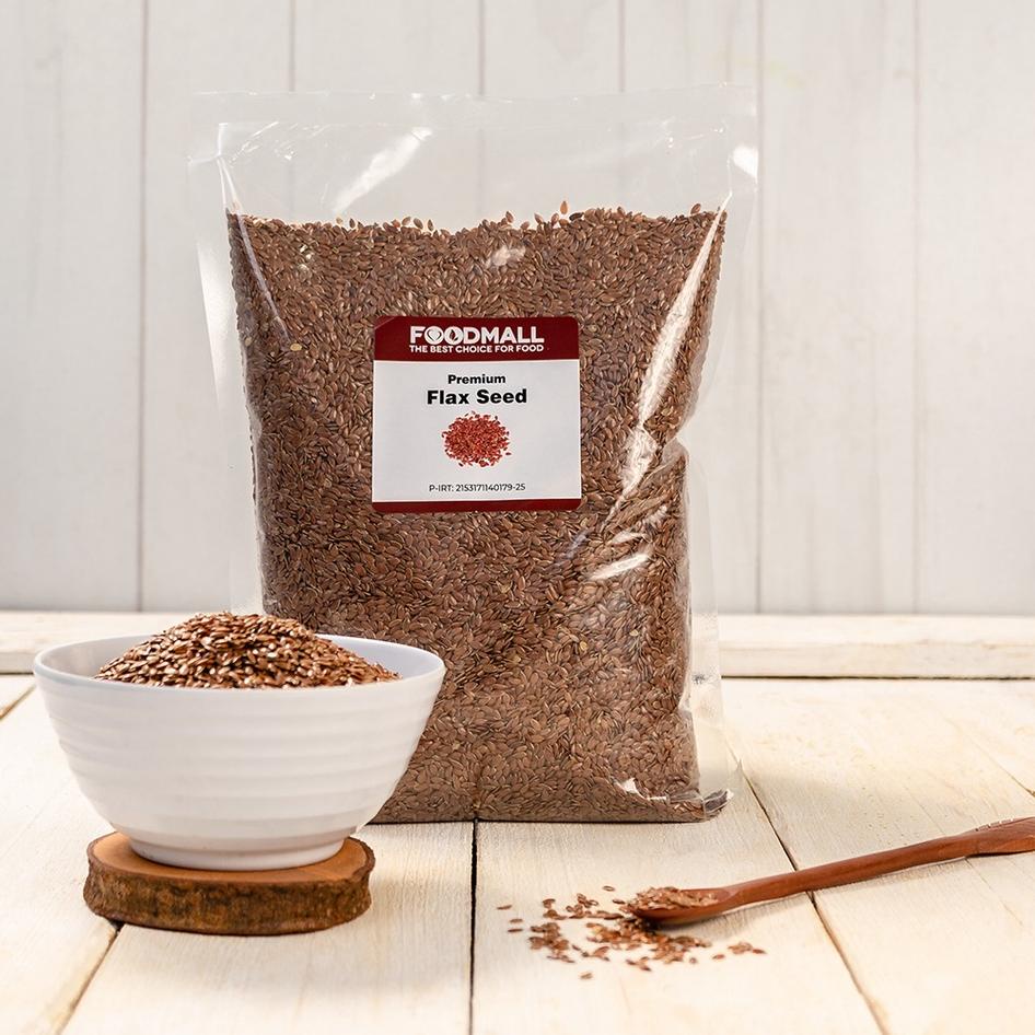 

™ Flaxseed 1 kg Kanada / Biji Rami Kanada / Flax seed ★