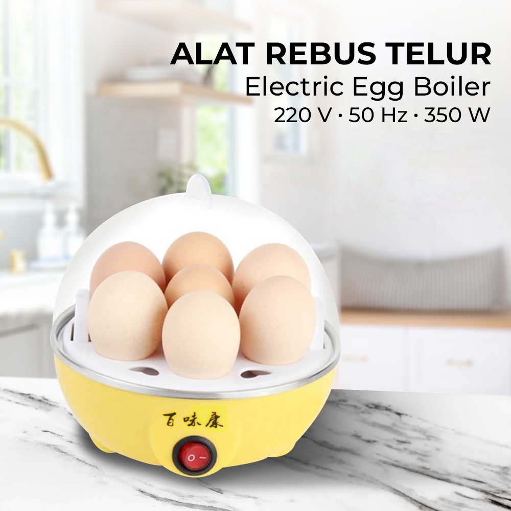 Electric Egg Cooker Boiler Alat Rebus Telur - PA-611