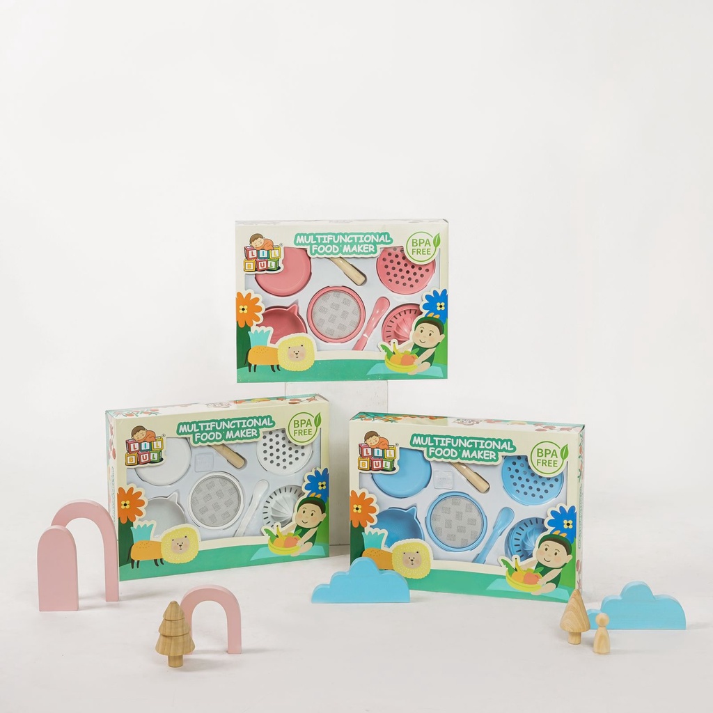 LILBUL MULTIFUNCTIONAL FOOD MAKER - SET PERALATAN PENGOLAH MAKAN MPASI UNTUK BAYI BPA FREE