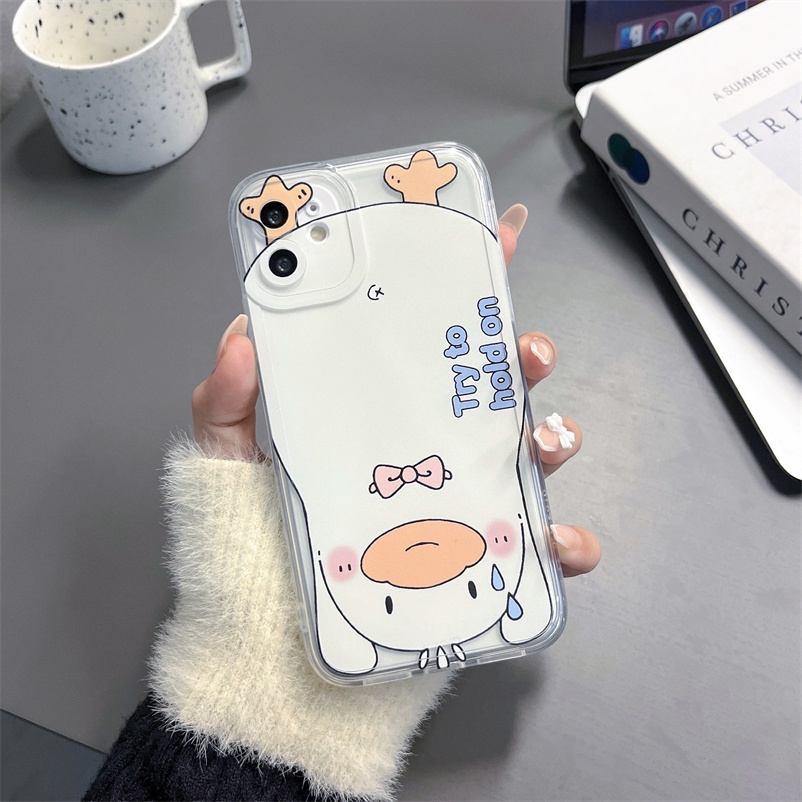 Soft Case Silikon Tpu Anti Jatuh Untuk iPhone 13 12 11 Pro Max SE 2020 Xr X Xs Max 7 8 6 6s Plus