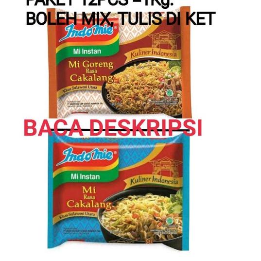 

➤ Indomie cakalang goreng kuah khas manado mie cakalang paket 12pcs ➮