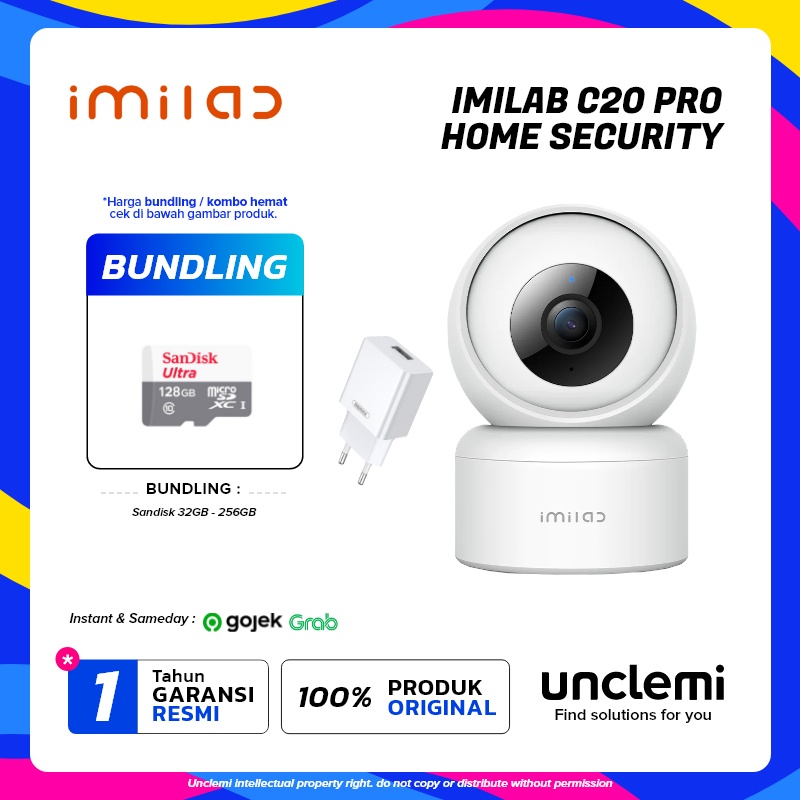 IMILAB C20 Pro Home Security Camera 2K 360° IP Camera CCTV