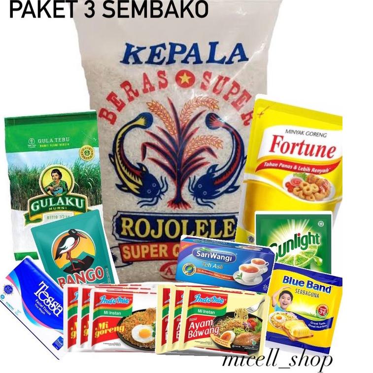 

➨ PAKET 3 SEMBAKO SUPER MURAH ☪