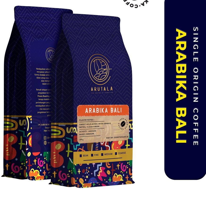 

➯ ARUTALA kopi Bali Arabika 200 gram ✯