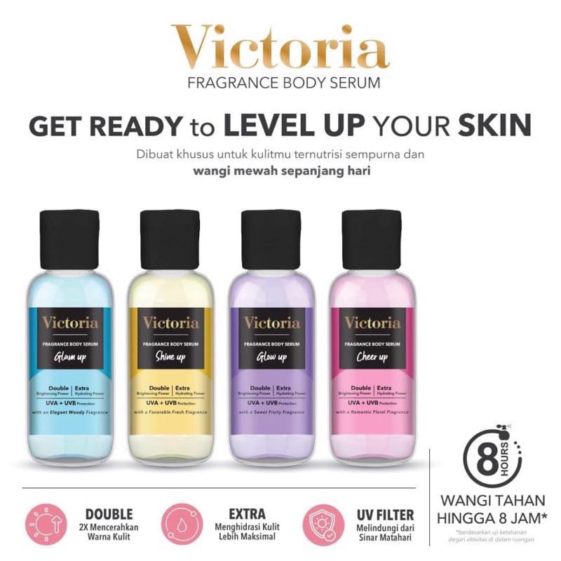 Victoria Paket Small Fragrance Body Serum Travel Friendly 30ml