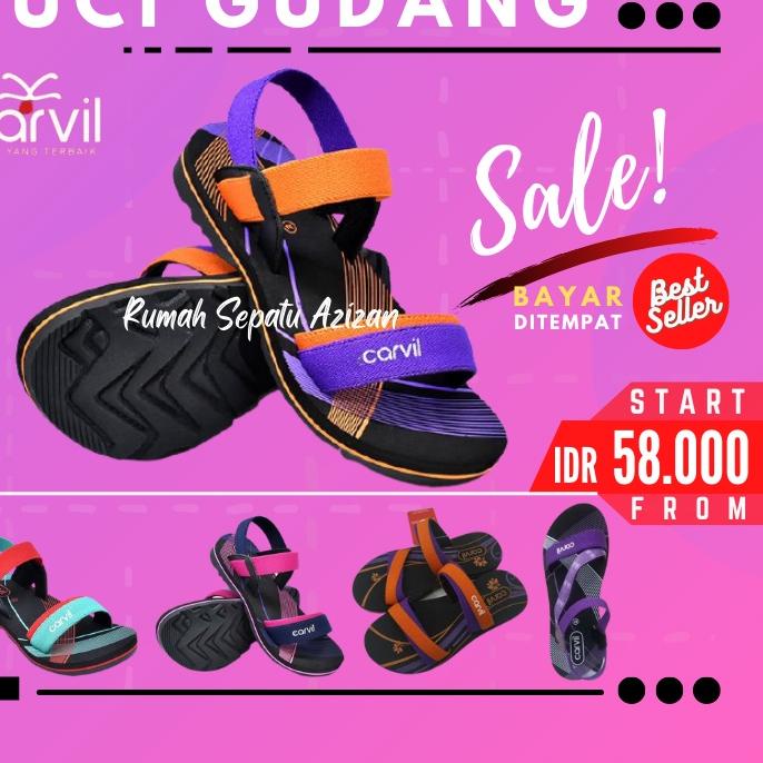 ▲ Carvil Momo 02 TW Sandal Sponge Anak Perempuan Carvil Original ◊