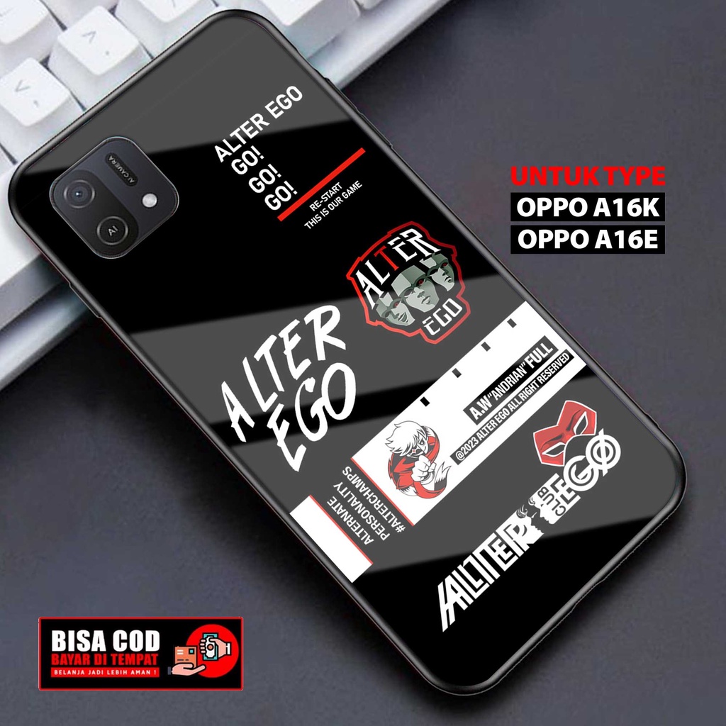 Case Oppo A16K / A16E - AGM CASE - Fashion Case hp oppo A16k - Casing hp oppo A16e - Silikon hp - Pe