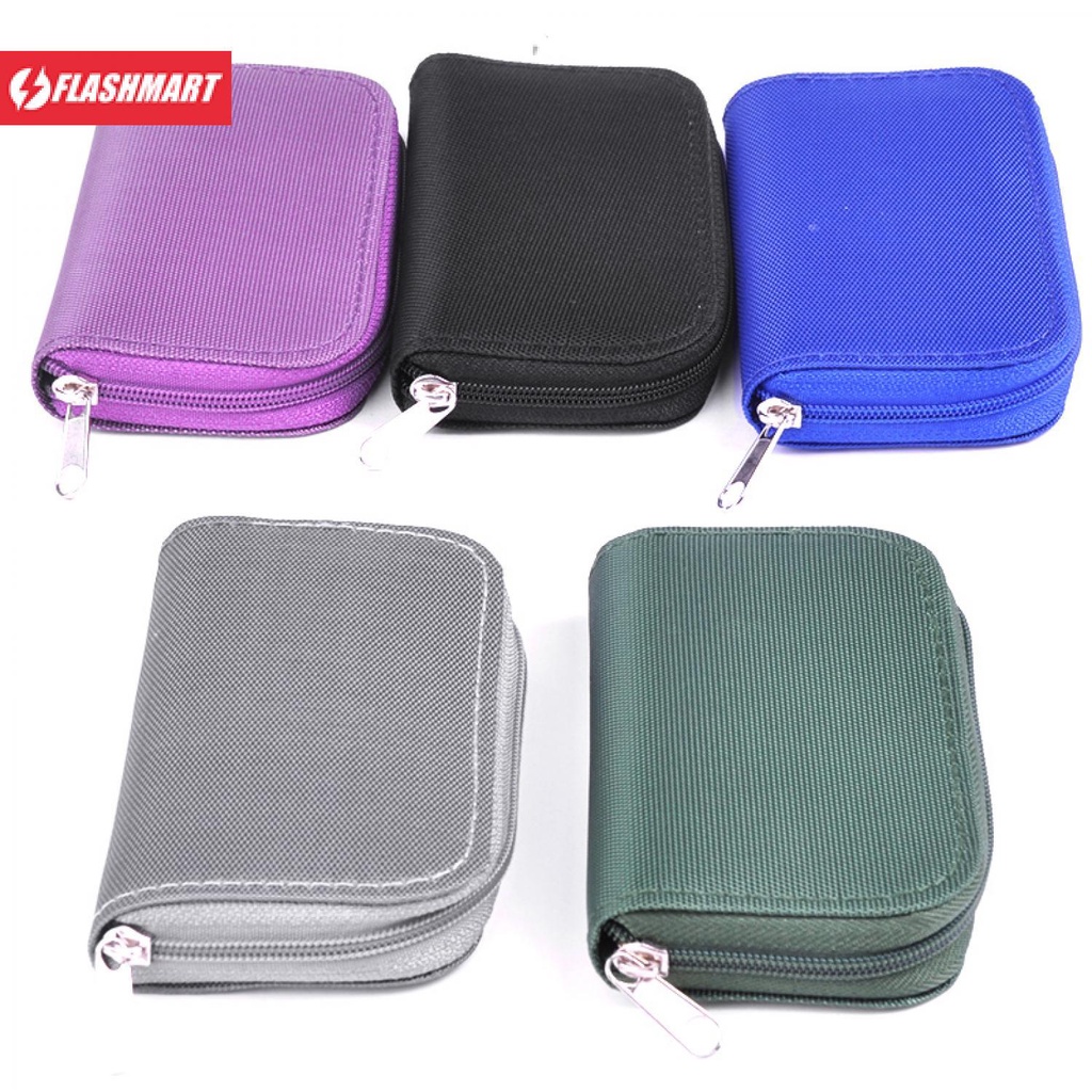 Flashmart Tas Dompet Penyimpanan Memory Card - 8555